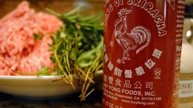 Sriracha chili sauce