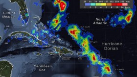 GPM'S IMERG data on Hurricane Dorian (image)