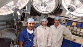 Drs. Vijay Patel, Jessica Faulkner and Eric Belin de Chantemele (image)