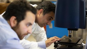 Abbas Milani in his Lab (image)