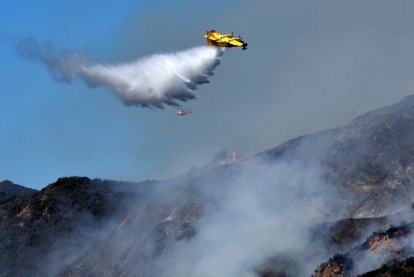 Pacific Palisades wildfire 1