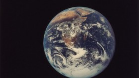 PLANET EARTH, VIEWED FROM SPACE.