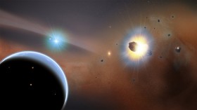 artist's concept of Beta Pictoris system 