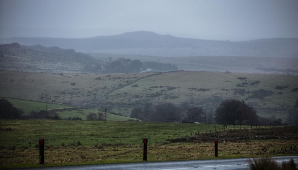 Rainfall on Dartmoor