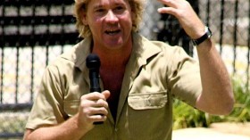 “Crocodile Hunter” Steve Irwin