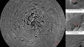 Moon's north pole