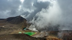 Volcanic eruption