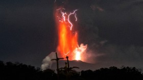 Taal Volcano Eruption