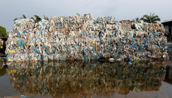 Plastic waste