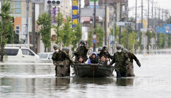 Japan Flooding: Death toll rises as Torrential Rain Continues  