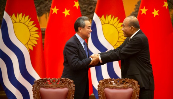 Addressing Sea-Level Rise:  Kirabati President Seeks China’s Help to Raise Islands 