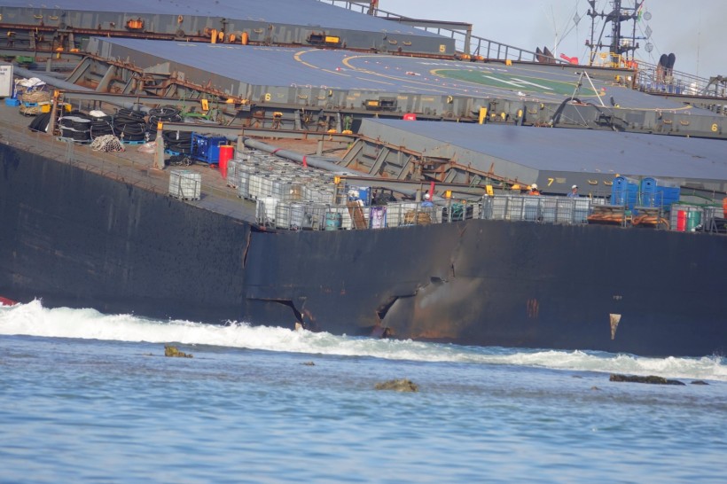 Mauritius Oil Spill: The Ship Leaking Oil Has Split in Two