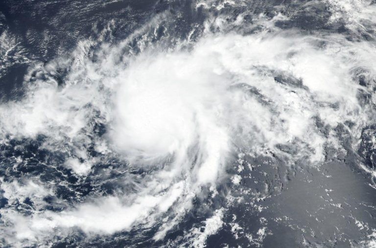 Tropical Depression Turns into Tropical Storm named Paulette