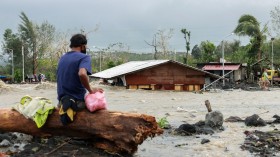 Supertyphoon Goni Blasts Philippines,  Kills at Least 10 and 3 Missing 