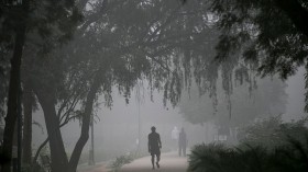 The Countryside Areas of India Suffer from Heavy Air Pollution, Particularly PM2.5