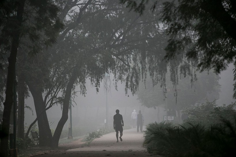 The Countryside Areas of India Suffer from Heavy Air Pollution, Particularly PM2.5