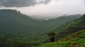 village in Western Ghats, India