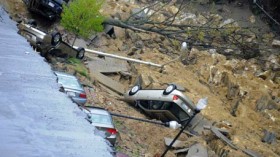 landslide in Baltimore, Maryland