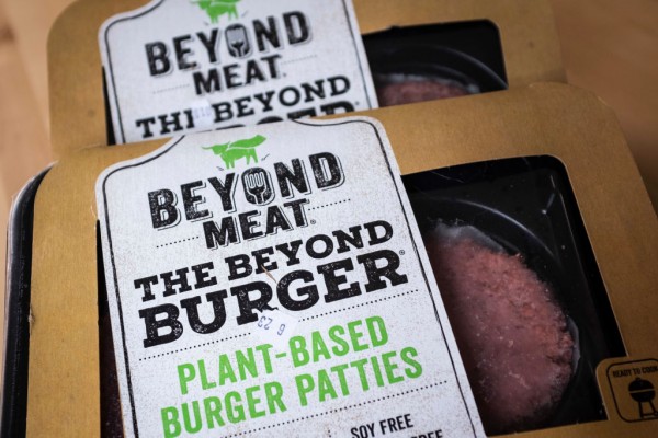 Shares of meatless burger maker Beyond Meat continue to soar