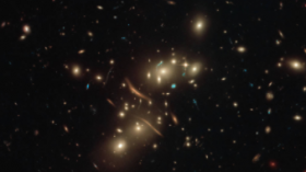 Hubble Watches Cosmic Light Bend