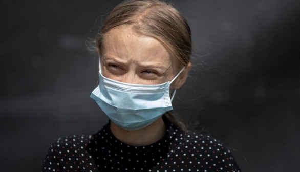 Greta Thunberg Meets With Angela Merkel In Berlin