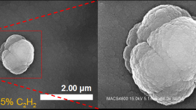 stardust grain reproduced by NASA's Ames Research Center