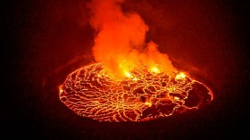 Nyiragongo volcano