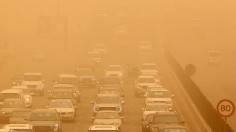 Dust storm in Kuwait