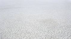 The vast desert of the Great Salt Lake