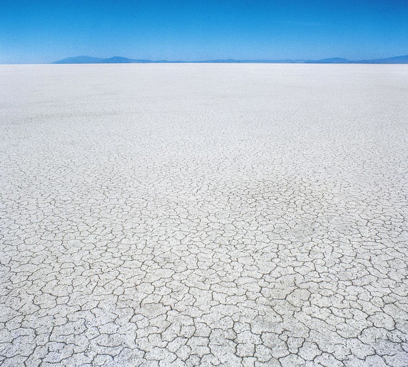 The vast desert of the Great Salt Lake