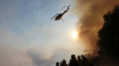 Springs Fire In Southern California Gains Strength, Continues To Threaten Homes