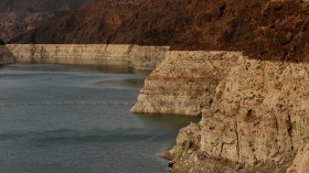 Water shortage at lake mead reservoir