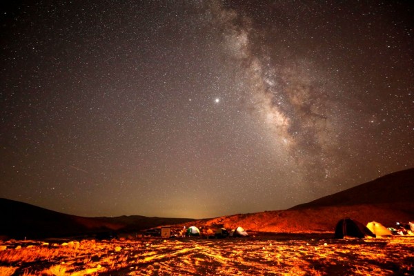 Lluvia de meteoritos de las perseidas