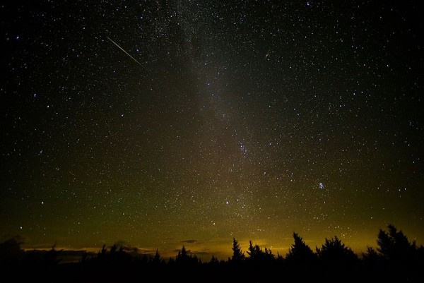 Lluvia de meteoritos de las perseidas