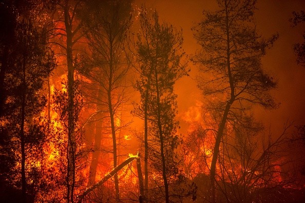 Wildfire in Greece