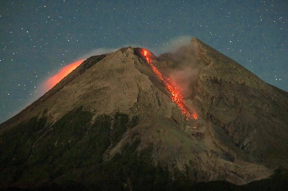 Indonesia's most active volcano.