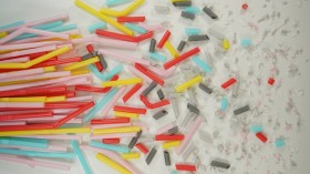 Straws turn into microplastics