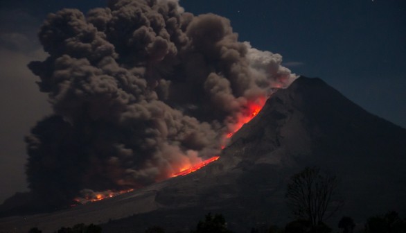 Erupting Volcano