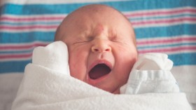 Baby Yawning