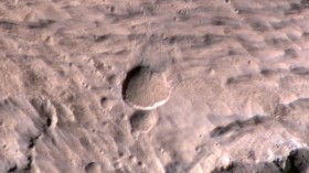 Mars crater