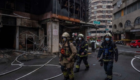 Taiwan Residential Building Fire Kills At Least 14