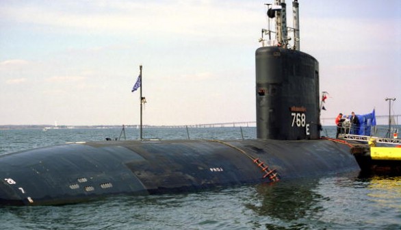 The nuclear-powered fast attack submarine 