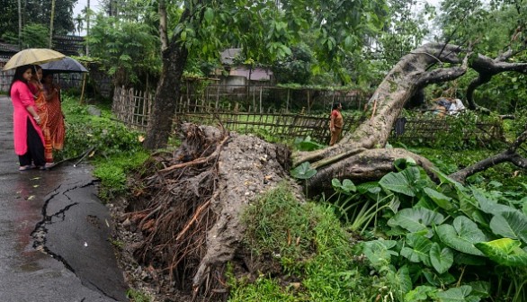 Impact of storm