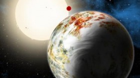 The newly discovered 'mega-Earth' Kepler-10c