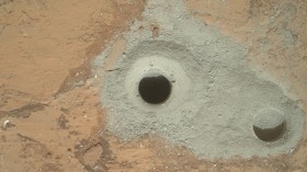 Curiosity rock drill