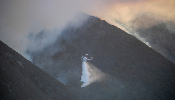 Colorado fire breaks out in Big Sur