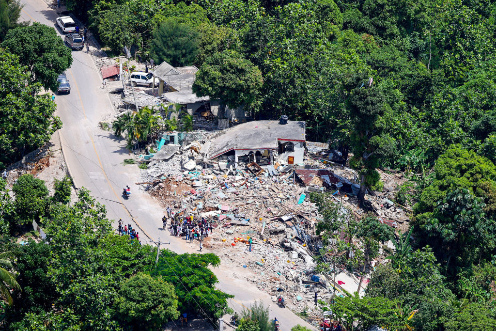 2 Dead as 5.3 Magnitude Earthquake and Aftershocks Hit Area near Les Cayes in Haiti