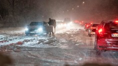 DENMARK-WEATHER-SNOW