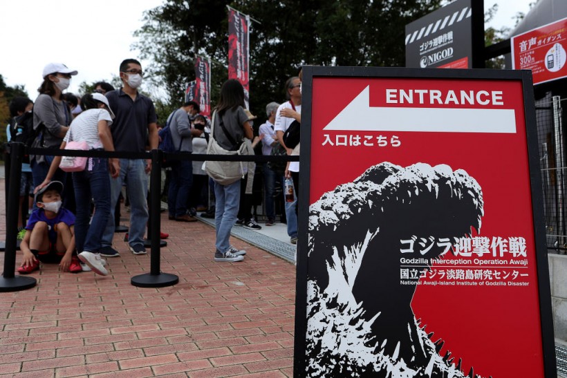 Japanese Theme Park Unveils 'Life-size' Godzilla