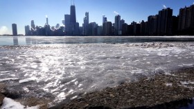 Bitter Cold Weather Descends On Chicago Area